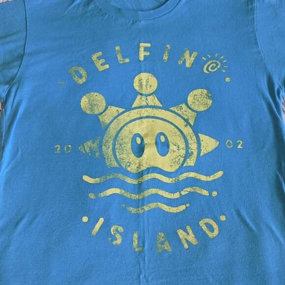 Super Mario Sunshine Delfino Island T-shirt - Picture 2 of 6